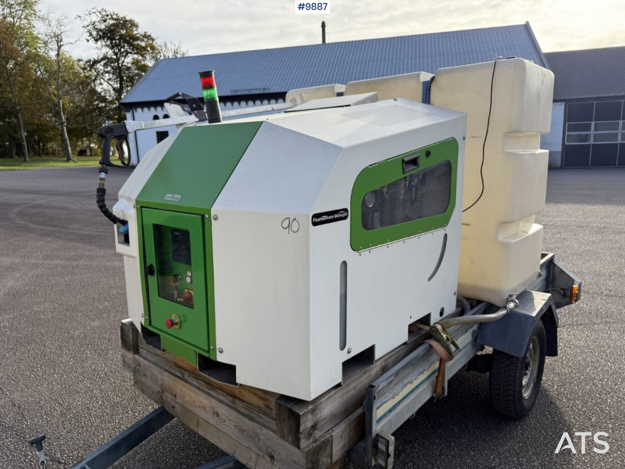 Weed control machine - Weedingtech Foamstream Municipal M1200 - ציוד לגינה: תמונה 1 Weed control machine - Weedingtech Foamstream Municipal M1200 - ציוד לגינה: תמונה 1