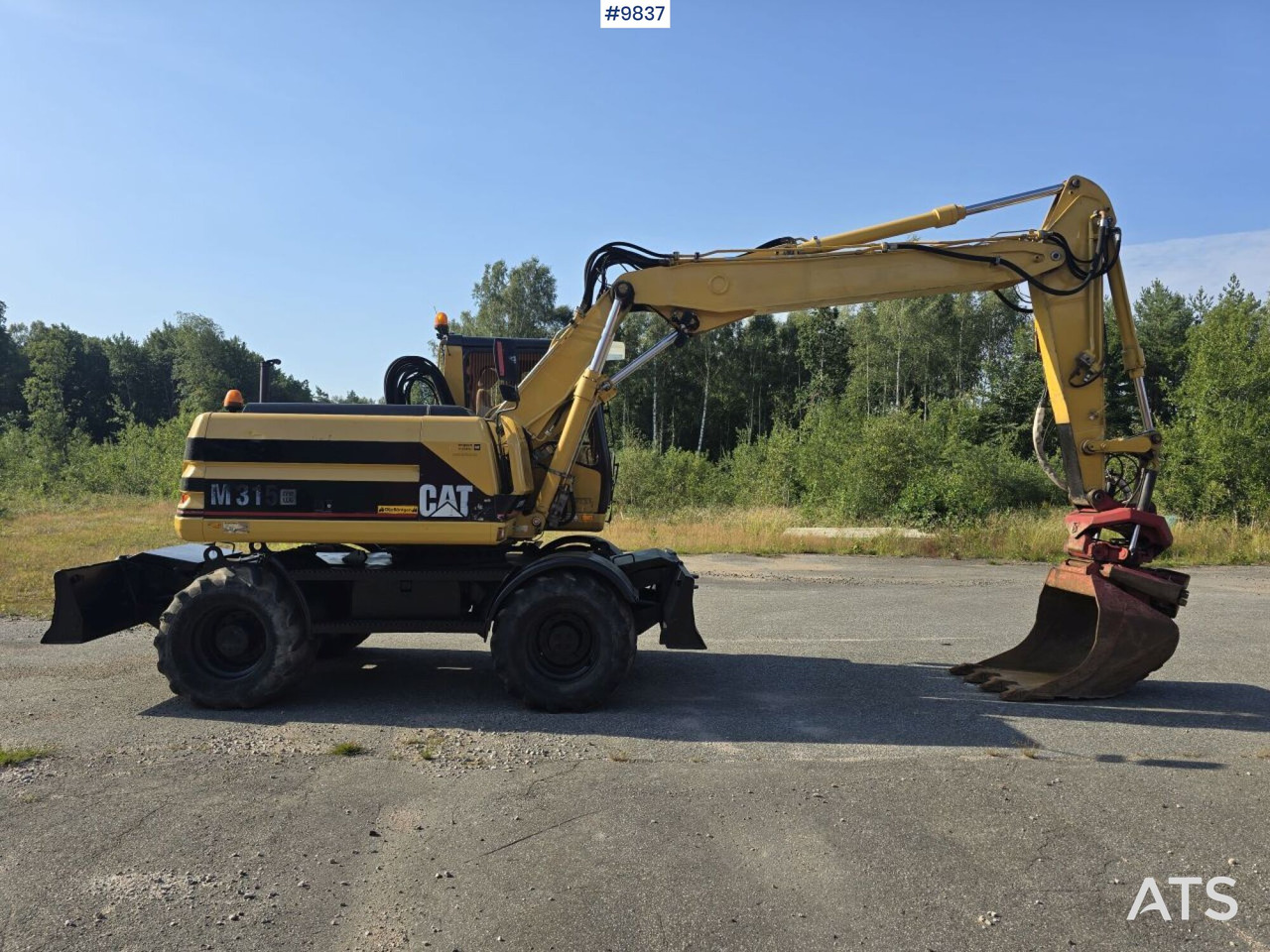 Wheel Excavator CAT M315 (See Video) - מחפר גלגלים: תמונה 2 Wheel Excavator CAT M315 (See Video) - מחפר גלגלים: תמונה 2