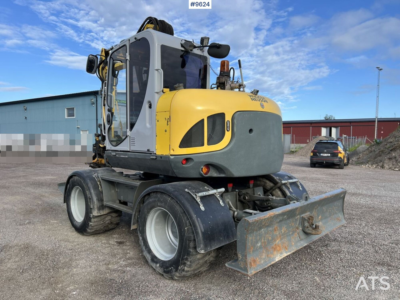 Wheeled Excavator Wacker Neuson EW100 (See Video) - מחפר גלגלים: תמונה 3 Wheeled Excavator Wacker Neuson EW100 (See Video) - מחפר גלגלים: תמונה 3