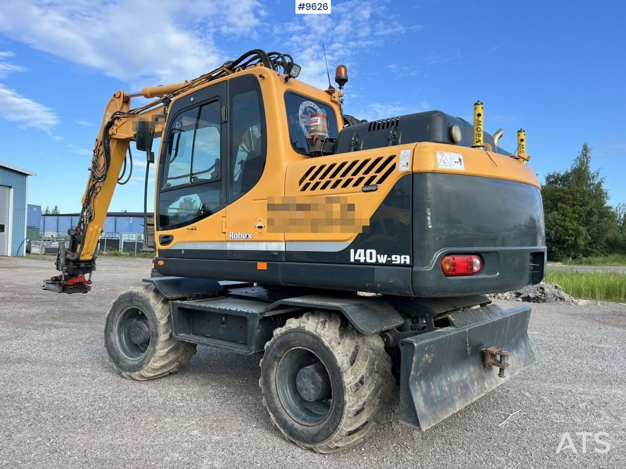 Wheeled excavator Hyundai 140W-9A (See Video) - מחפר גלגלים: תמונה 4 Wheeled excavator Hyundai 140W-9A (See Video) - מחפר גלגלים: תמונה 4