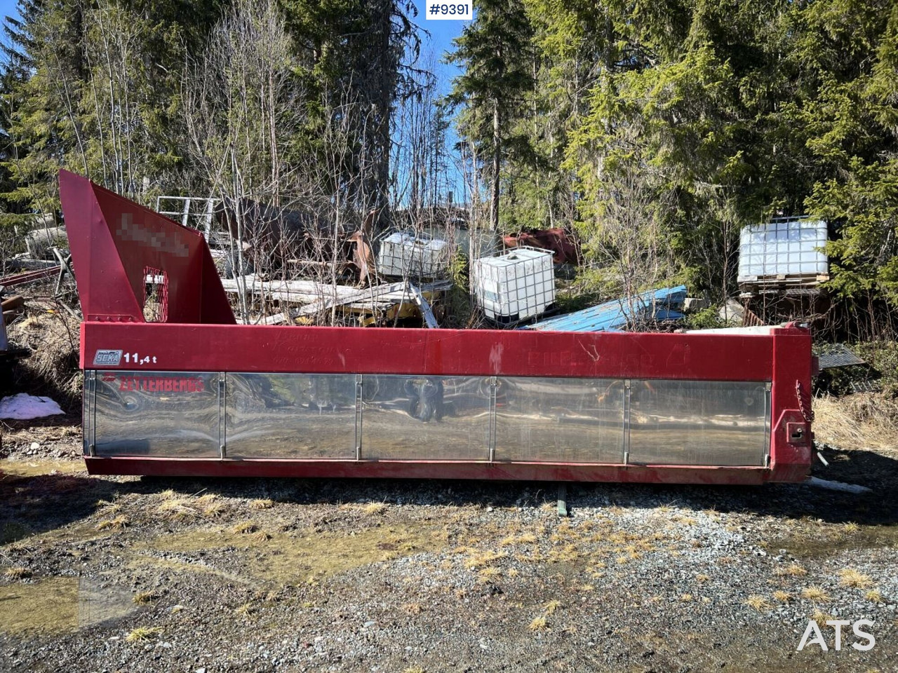Zetterbergs EDK 6/5-54-10-D Flatbed with tipping piston - גוף שטוח: תמונה 2 Zetterbergs EDK 6/5-54-10-D Flatbed with tipping piston - גוף שטוח: תמונה 2