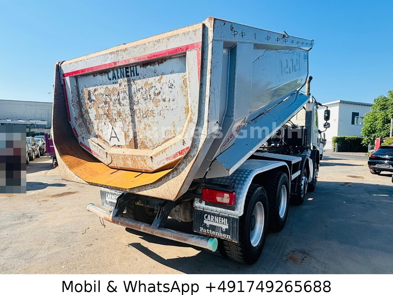DAF CF 450 BB Carnehl Muldenkipper *Hardox/16,5m³ - מזהיר: תמונה 5 DAF CF 450 BB Carnehl Muldenkipper *Hardox/16,5m³ - מזהיר: תמונה 5