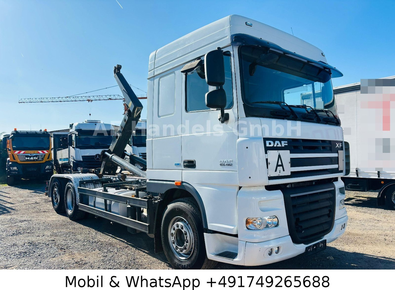 DAF XF 105.460 SC BL Meiller RK 20.70 *Retarder/L+L - משאית הרמת וו: תמונה 1 DAF XF 105.460 SC BL Meiller RK 20.70 *Retarder/L+L - משאית הרמת וו: תמונה 1