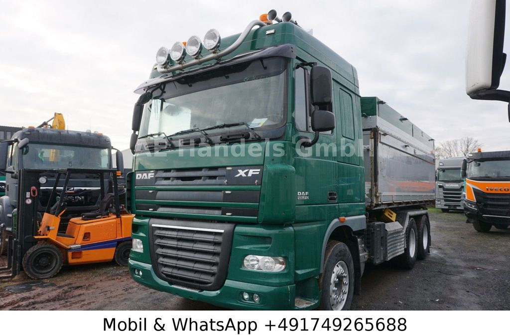 DAF XF 105.510 SC BL *Meiller-20m³/Alcoa/Rollplane - מזהיר: תמונה 1 DAF XF 105.510 SC BL *Meiller-20m³/Alcoa/Rollplane - מזהיר: תמונה 1