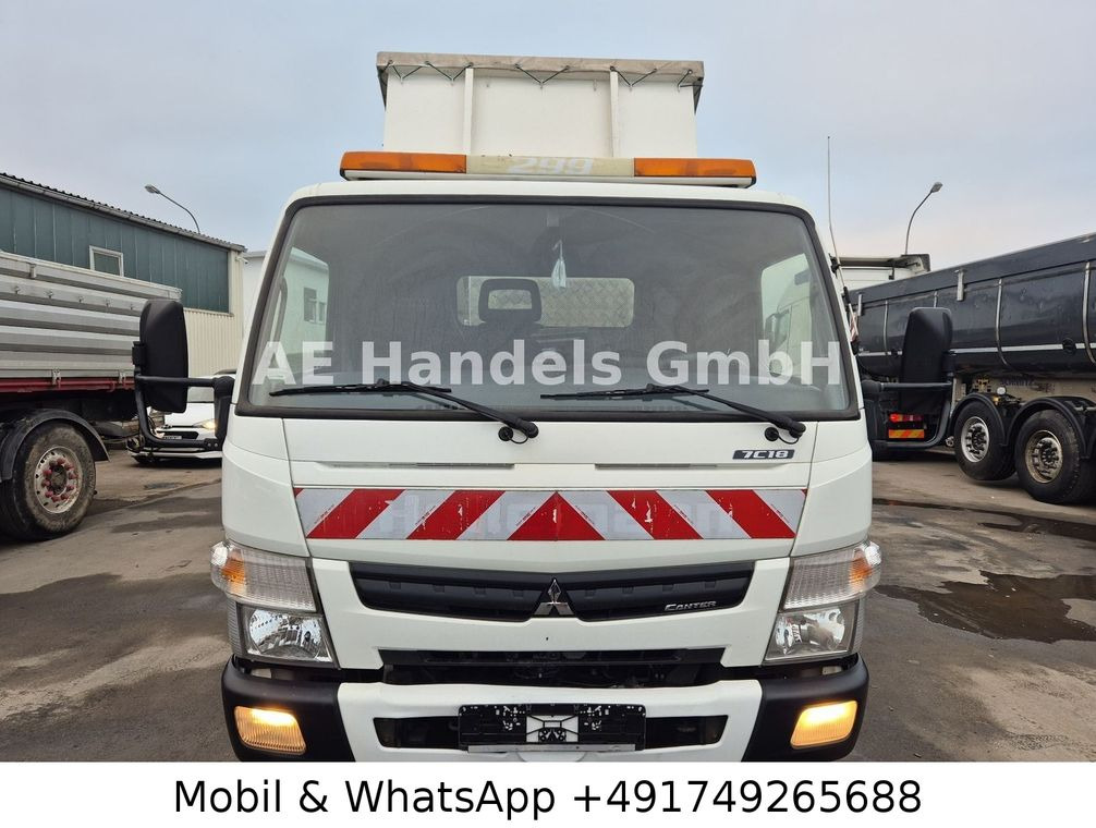 כלי רכב מסחרי מזהיר FUSO Canter 7C18 Kipper Müllwagen *Automatik/3-Sitze: תמונה 8
