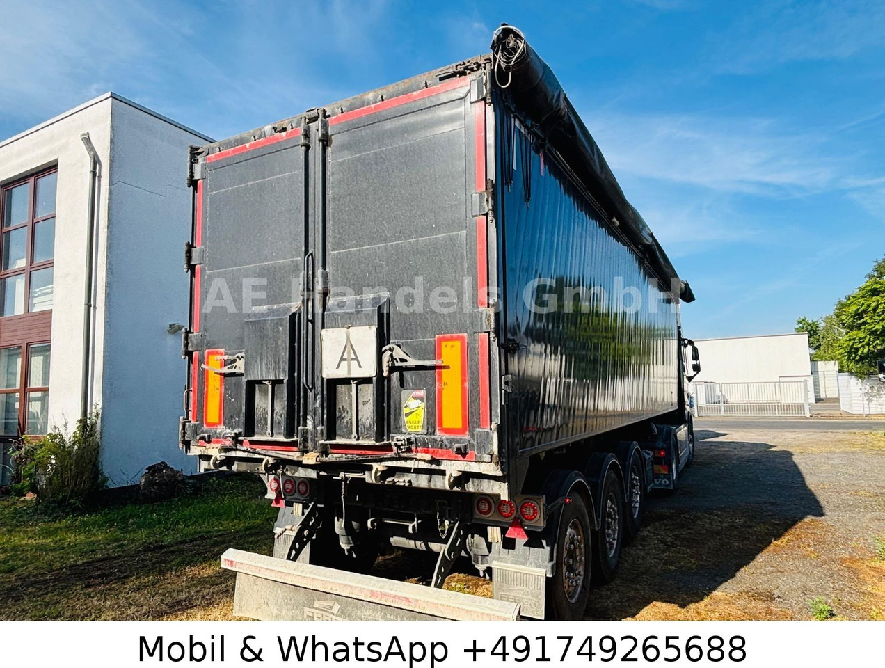 Feber NW Alu *50m³/1.Liftachse/Alcoa/Rollplane/Podest - סמיטריילר עם מזהיר: תמונה 4 Feber NW Alu *50m³/1.Liftachse/Alcoa/Rollplane/Podest - סמיטריילר עם מזהיר: תמונה 4