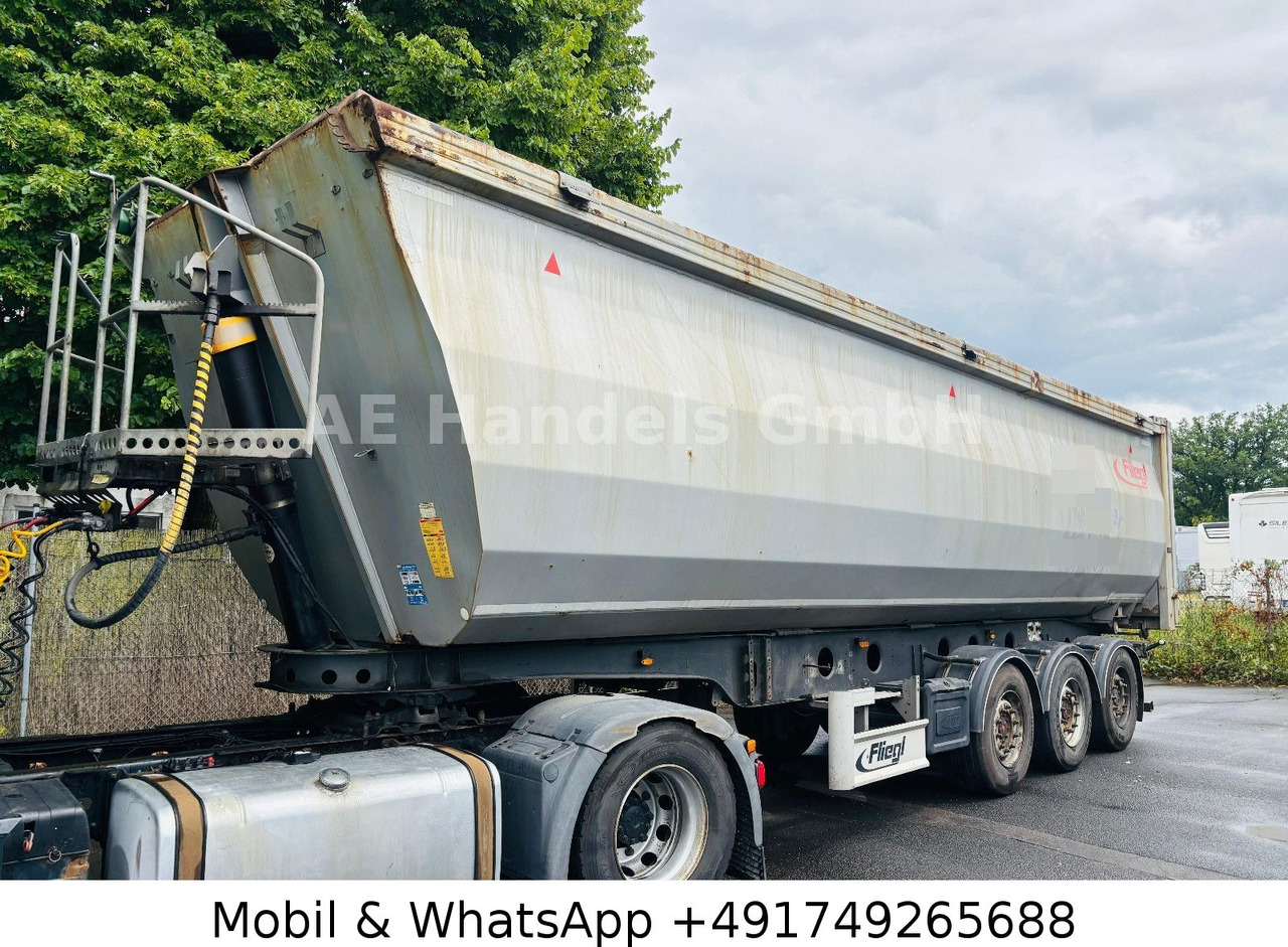 Fliegl DHKS 390 Stahl *50m³/Lift/Podest/Getreideöffnung - סמיטריילר עם מזהיר: תמונה 5 Fliegl DHKS 390 Stahl *50m³/Lift/Podest/Getreideöffnung - סמיטריילר עם מזהיר: תמונה 5