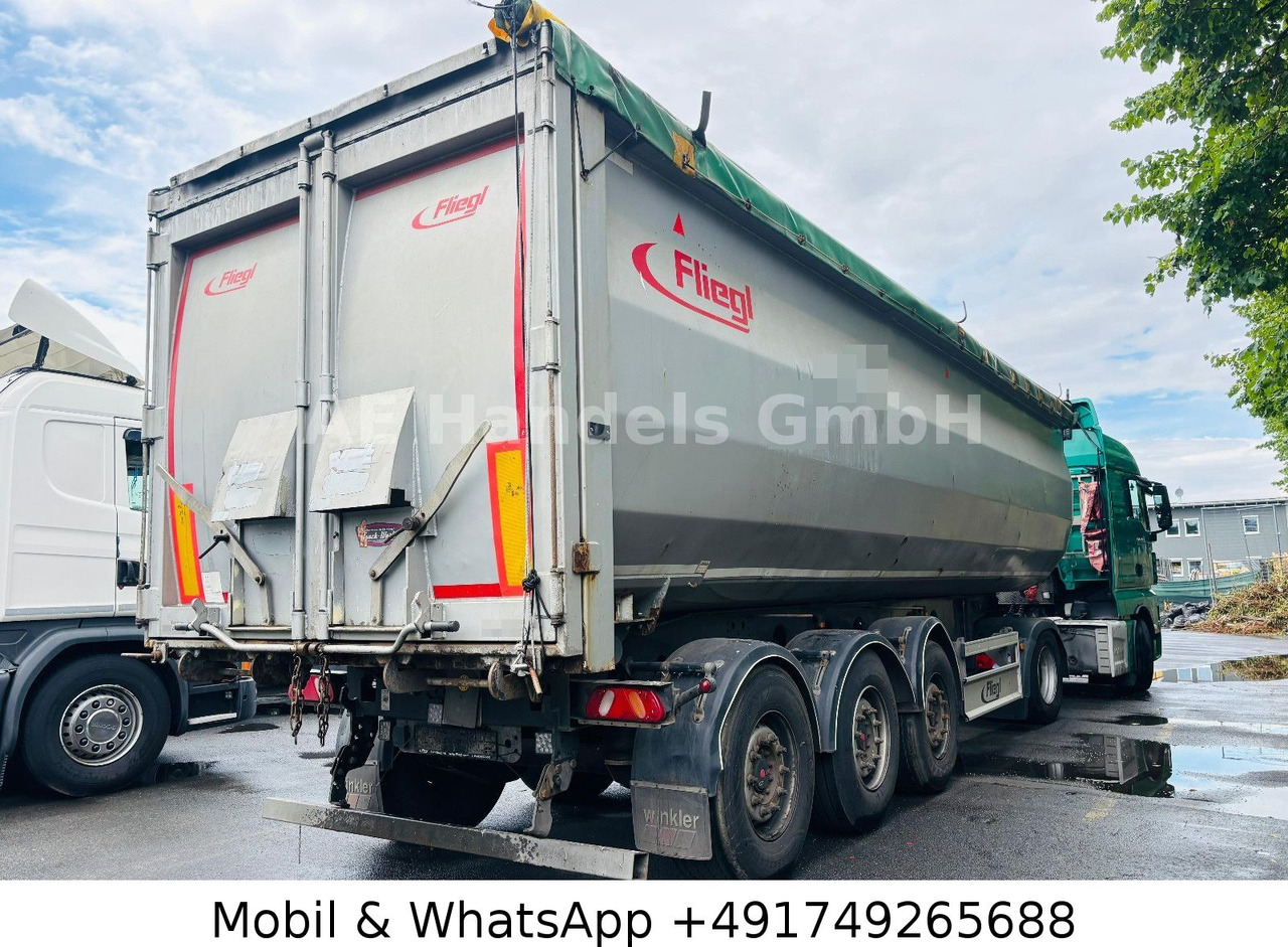 Fliegl DHKS 390 Stahl *50m³/Lift/Podest/Getreideöffnung - סמיטריילר עם מזהיר: תמונה 2 Fliegl DHKS 390 Stahl *50m³/Lift/Podest/Getreideöffnung - סמיטריילר עם מזהיר: תמונה 2