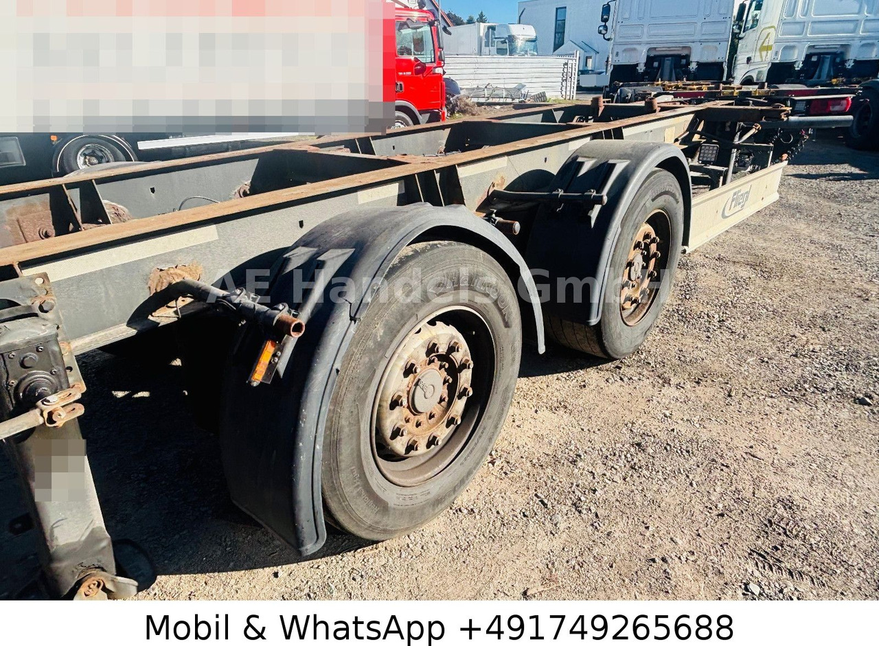 Fliegl TWP 180 Tandem BDF Tiefgekoppelt *Scheibenbremse - קרון נגרר מוביל מכולות/ החלפת גוף: תמונה 4 Fliegl TWP 180 Tandem BDF Tiefgekoppelt *Scheibenbremse - קרון נגרר מוביל מכולות/ החלפת גוף: תמונה 4