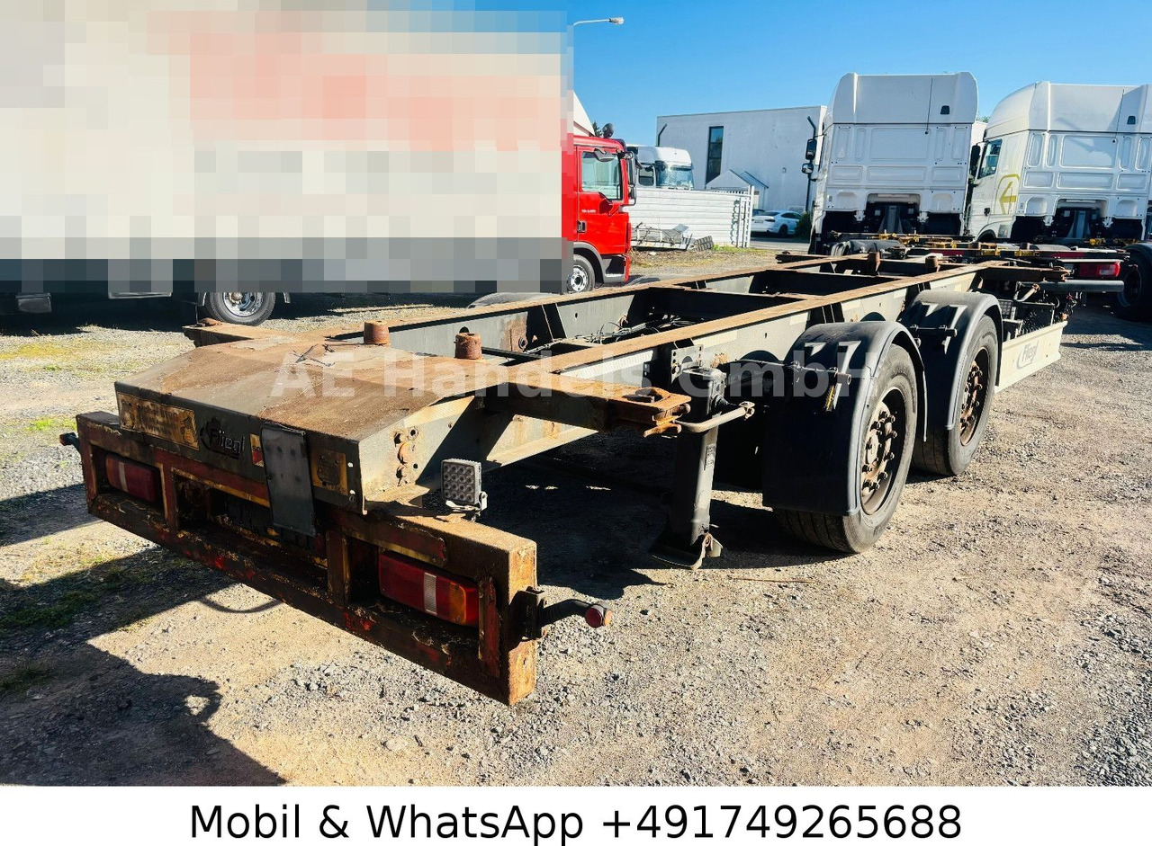 Fliegl TWP 180 Tandem BDF Tiefgekoppelt *Scheibenbremse - קרון נגרר מוביל מכולות/ החלפת גוף: תמונה 5 Fliegl TWP 180 Tandem BDF Tiefgekoppelt *Scheibenbremse - קרון נגרר מוביל מכולות/ החלפת גוף: תמונה 5