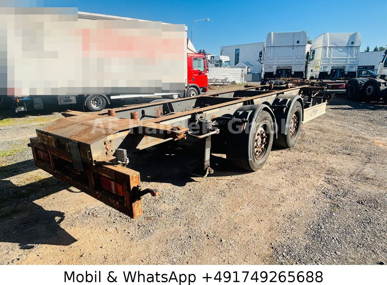 Fliegl TWP 180 Tandem BDF Tiefgekoppelt *Scheibenbremse - קרון נגרר שלדה: תמונה 5 Fliegl TWP 180 Tandem BDF Tiefgekoppelt *Scheibenbremse - קרון נגרר שלדה: תמונה 5