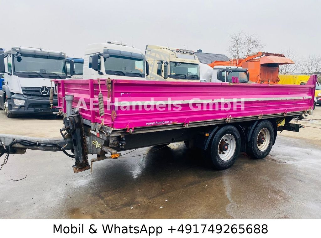 Humbaur HTK 135524 TA-BE 3 Seiten Tandem *8m³ - קרון נגרר עם מזהיר: תמונה 4 Humbaur HTK 135524 TA-BE 3 Seiten Tandem *8m³ - קרון נגרר עם מזהיר: תמונה 4