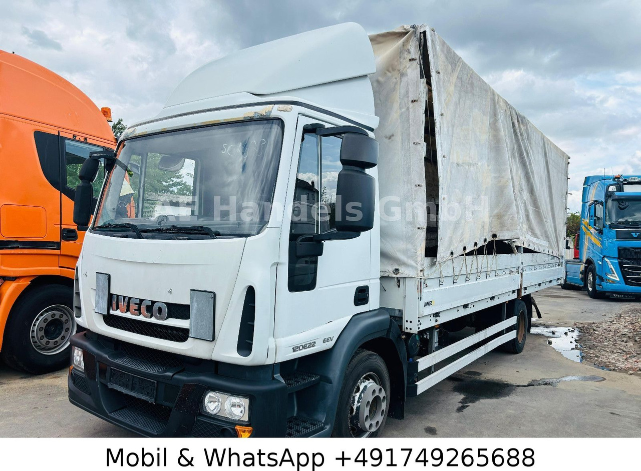 Iveco 120E22 Flachdach BL *Manual / LBW-Dautel - משאית וילונות צד: תמונה 1 Iveco 120E22 Flachdach BL *Manual / LBW-Dautel - משאית וילונות צד: תמונה 1
