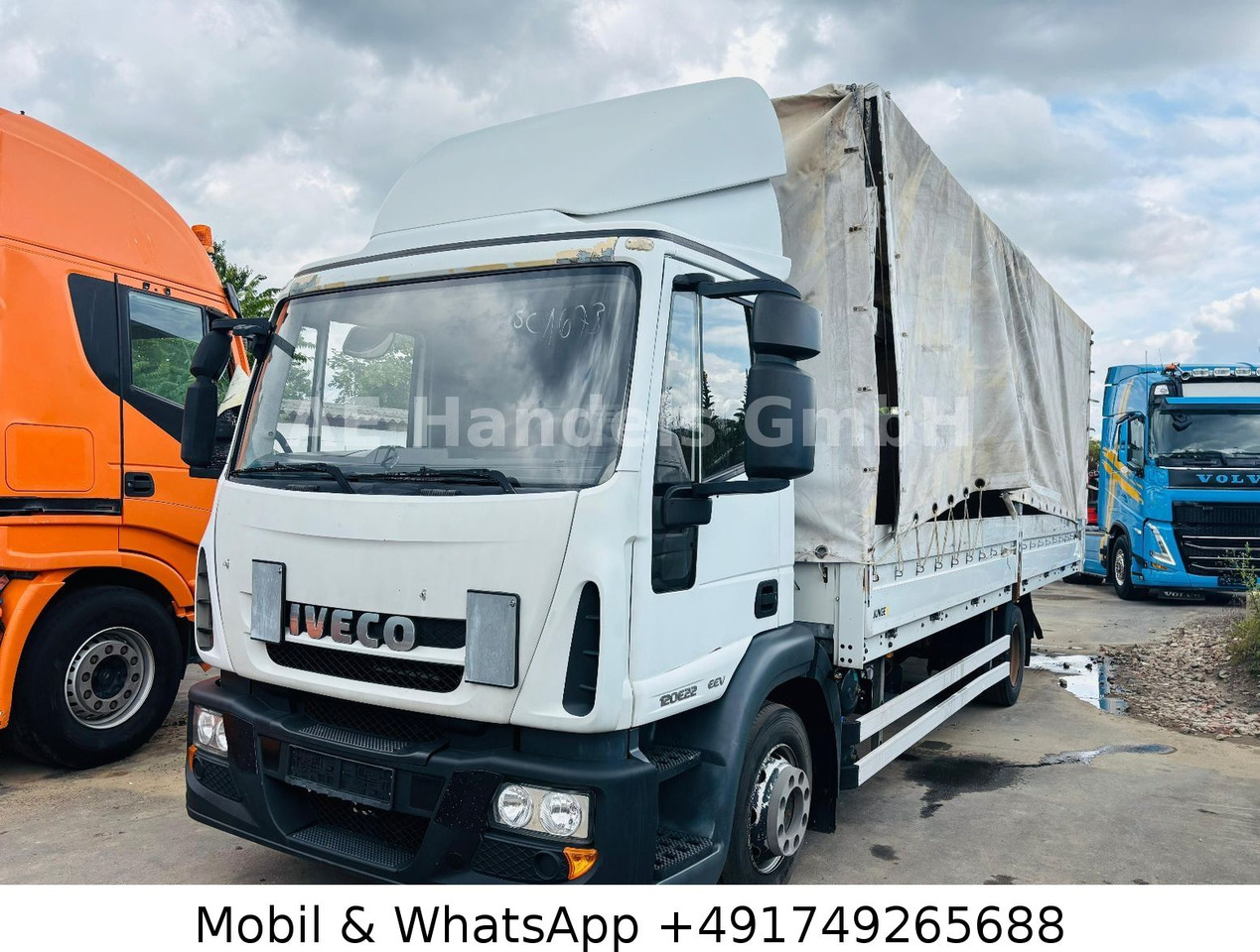 Iveco 120E22 Flachdach BL *Manual / LBW-Dautel - משאית וילונות צד: תמונה 2 Iveco 120E22 Flachdach BL *Manual / LBW-Dautel - משאית וילונות צד: תמונה 2
