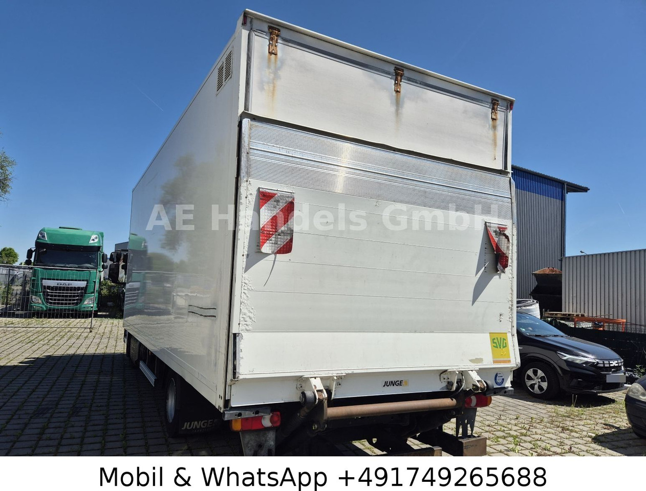 Iveco Eurocargo 7-160 BL Junge *Klima/LBW/Manual/2+1 - כלי רכב מסחרי עם תיבה: תמונה 2 Iveco Eurocargo 7-160 BL Junge *Klima/LBW/Manual/2+1 - כלי רכב מסחרי עם תיבה: תמונה 2