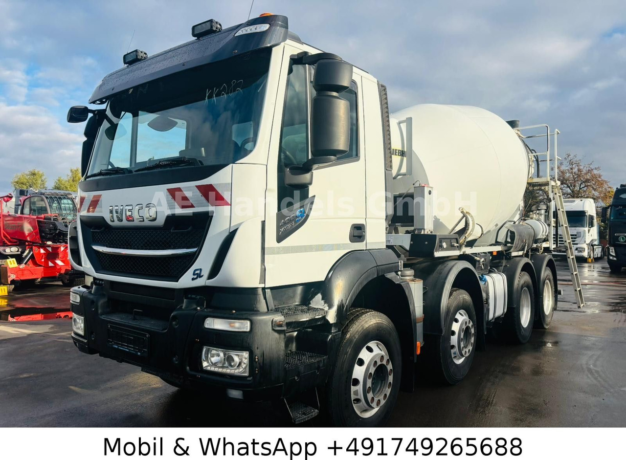 Iveco Stralis 400 X-Way BL 8x4 | Liebherr HTM-405-1505 - משאית מערבלת בטון: תמונה 1 Iveco Stralis 400 X-Way BL 8x4 | Liebherr HTM-405-1505 - משאית מערבלת בטון: תמונה 1
