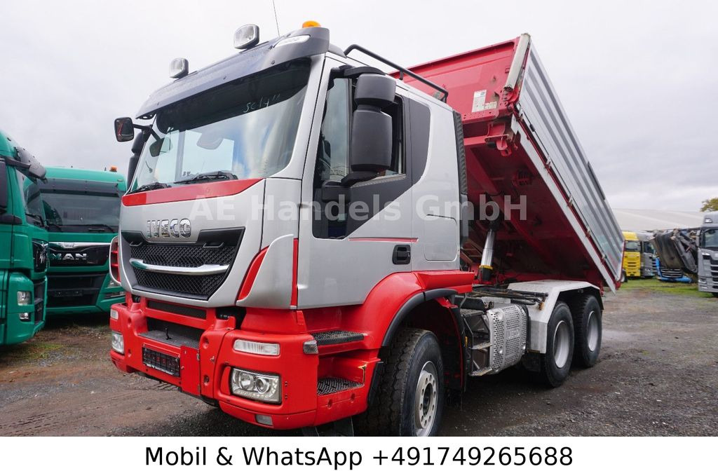 Iveco Trakker 500 BL 6x4 *Retarder/11m³/Wechselkipper - מזהיר: תמונה 1 Iveco Trakker 500 BL 6x4 *Retarder/11m³/Wechselkipper - מזהיר: תמונה 1