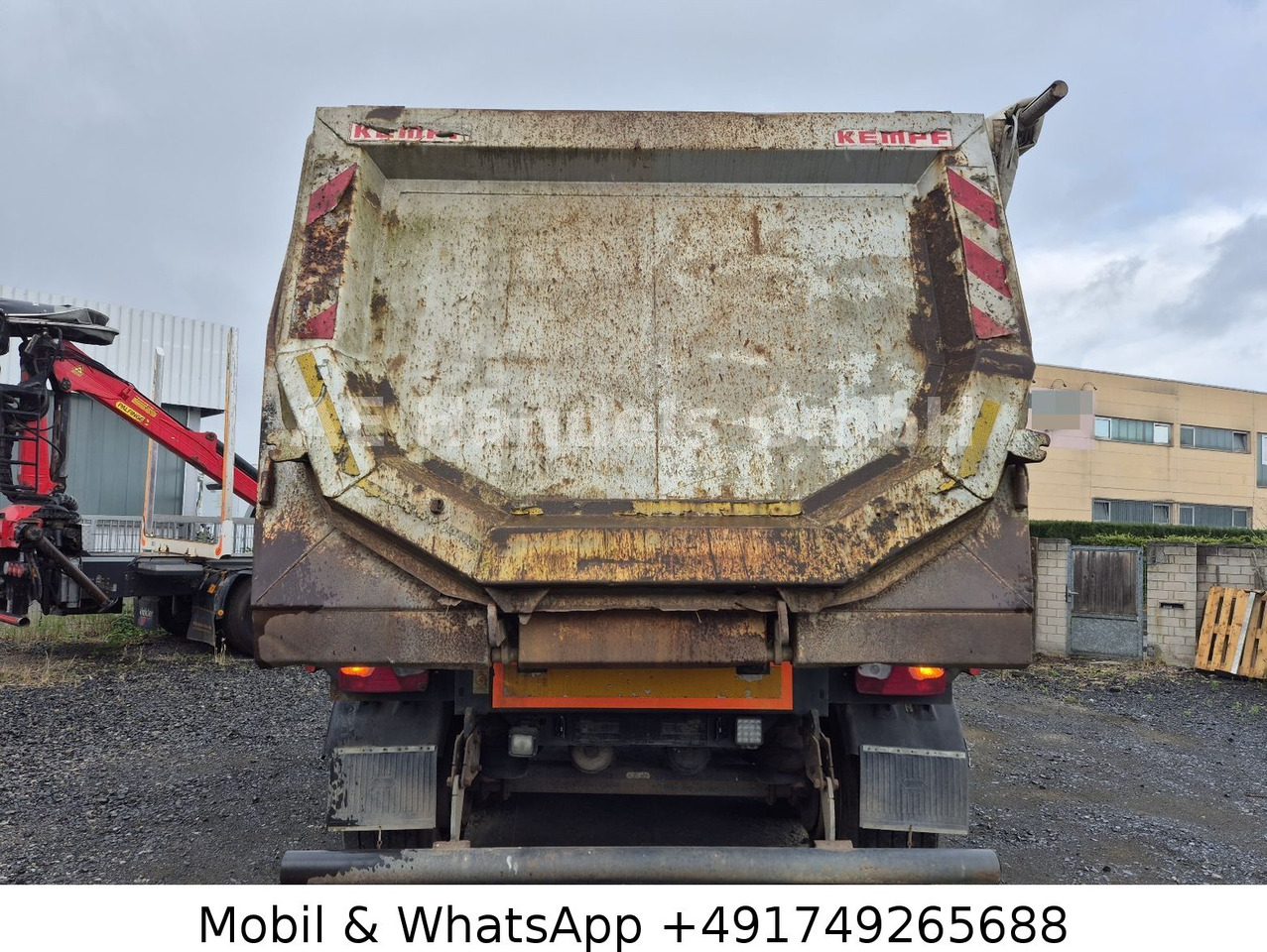 Kempf SKM 35 / 3 Stahl *24m³/1.Lift/Rollplane/Podest - סמיטריילר עם מזהיר: תמונה 4 Kempf SKM 35 / 3 Stahl *24m³/1.Lift/Rollplane/Podest - סמיטריילר עם מזהיר: תמונה 4