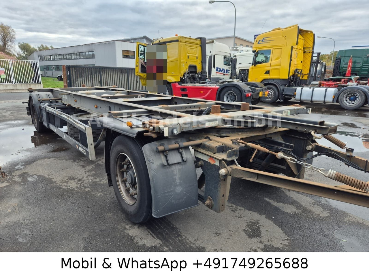 Kögel AW 18 BDF Drehschemel *Scheibenbremsen/Vollluft - קרון נגרר שלדה: תמונה 1 Kögel AW 18 BDF Drehschemel *Scheibenbremsen/Vollluft - קרון נגרר שלדה: תמונה 1