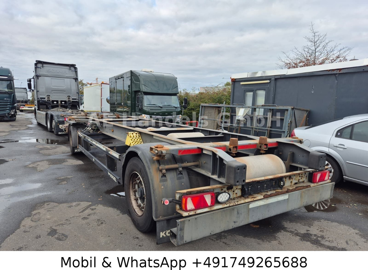 Kögel AW 18 BDF Drehschemel *Scheibenbremsen/Vollluft - קרון נגרר מוביל מכולות/ החלפת גוף: תמונה 4 Kögel AW 18 BDF Drehschemel *Scheibenbremsen/Vollluft - קרון נגרר מוביל מכולות/ החלפת גוף: תמונה 4