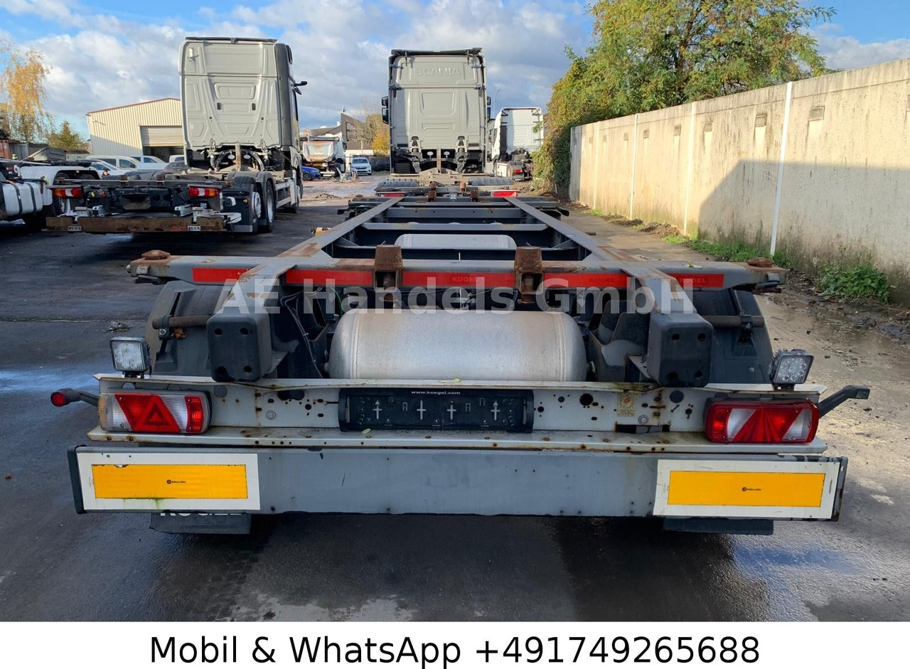 Kögel AW 18 BDF Drehschemel *Scheibenbremsen/Vollluft - קרון נגרר שלדה: תמונה 3 Kögel AW 18 BDF Drehschemel *Scheibenbremsen/Vollluft - קרון נגרר שלדה: תמונה 3