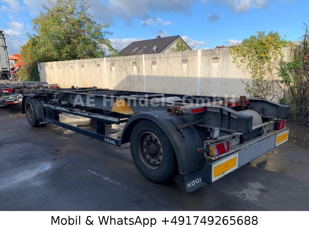 Kögel AW 18 BDF Drehschemel *Scheibenbremsen/Vollluft - קרון נגרר מוביל מכולות/ החלפת גוף: תמונה 4 Kögel AW 18 BDF Drehschemel *Scheibenbremsen/Vollluft - קרון נגרר מוביל מכולות/ החלפת גוף: תמונה 4