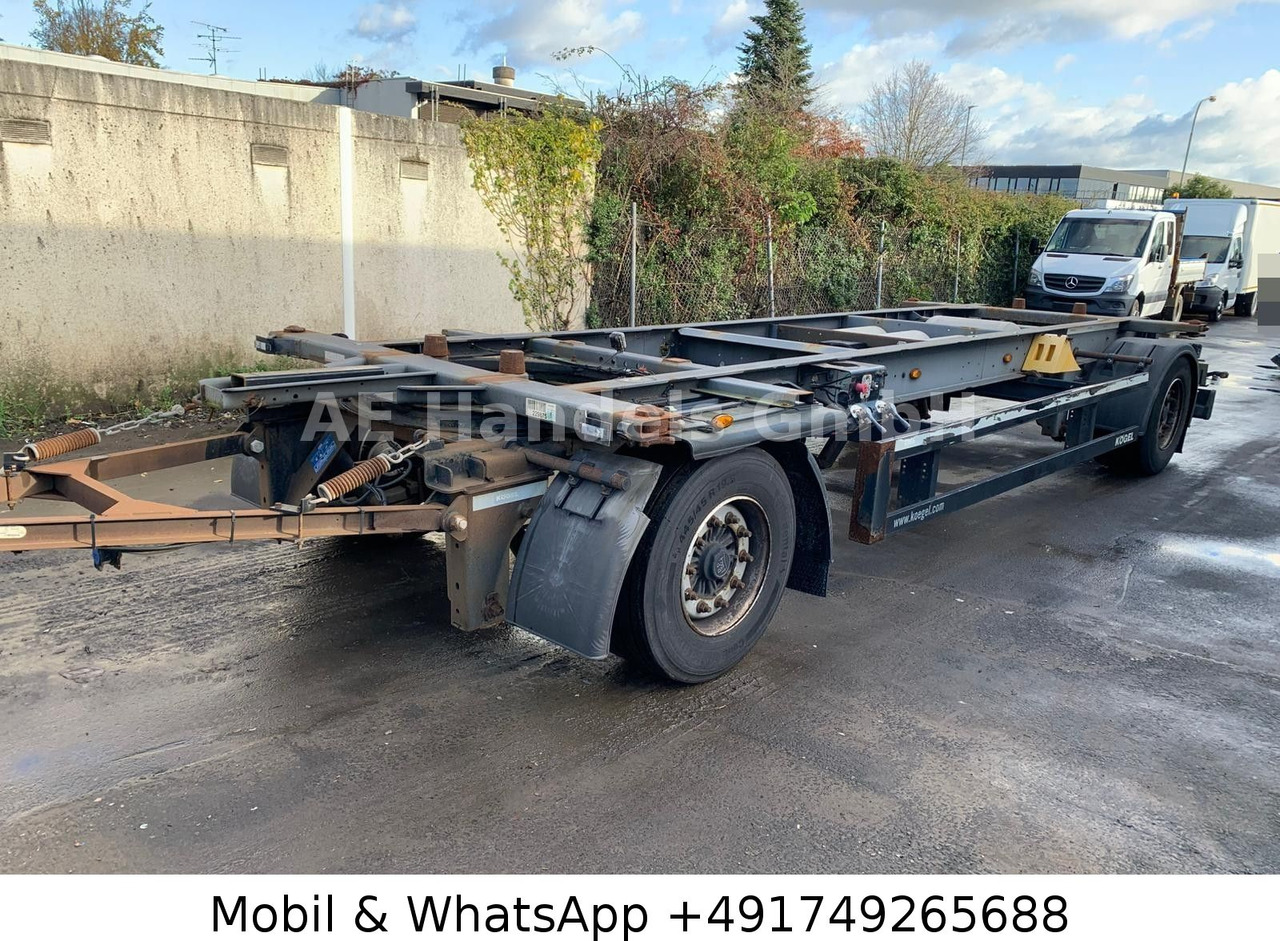 Kögel AW 18 BDF Drehschemel *Scheibenbremsen/Vollluft - קרון נגרר מוביל מכולות/ החלפת גוף: תמונה 5 Kögel AW 18 BDF Drehschemel *Scheibenbremsen/Vollluft - קרון נגרר מוביל מכולות/ החלפת גוף: תמונה 5