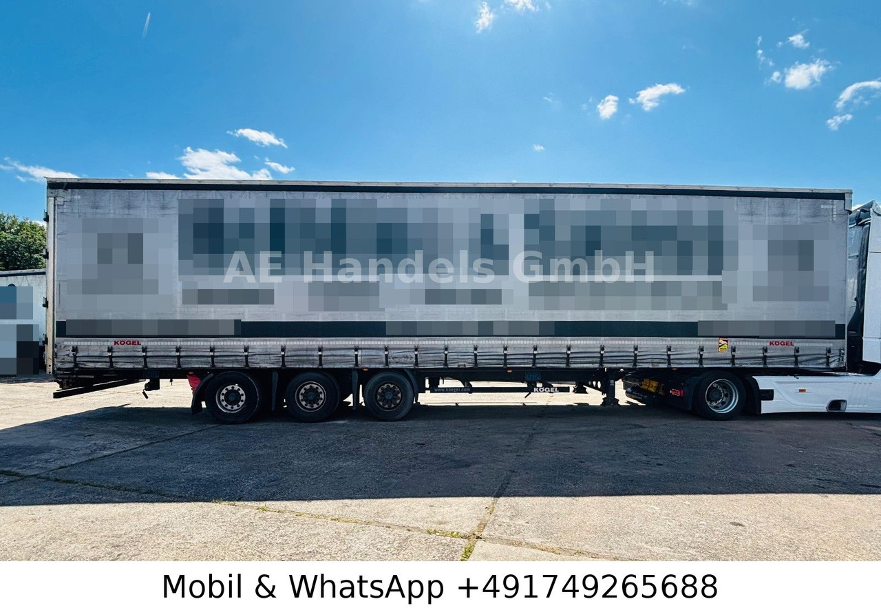 Kögel S24-1 MEGA *Edscha/Tautliner/Lift/Wabco - סמיטריילר עם וילונות צד: תמונה 3 Kögel S24-1 MEGA *Edscha/Tautliner/Lift/Wabco - סמיטריילר עם וילונות צד: תמונה 3