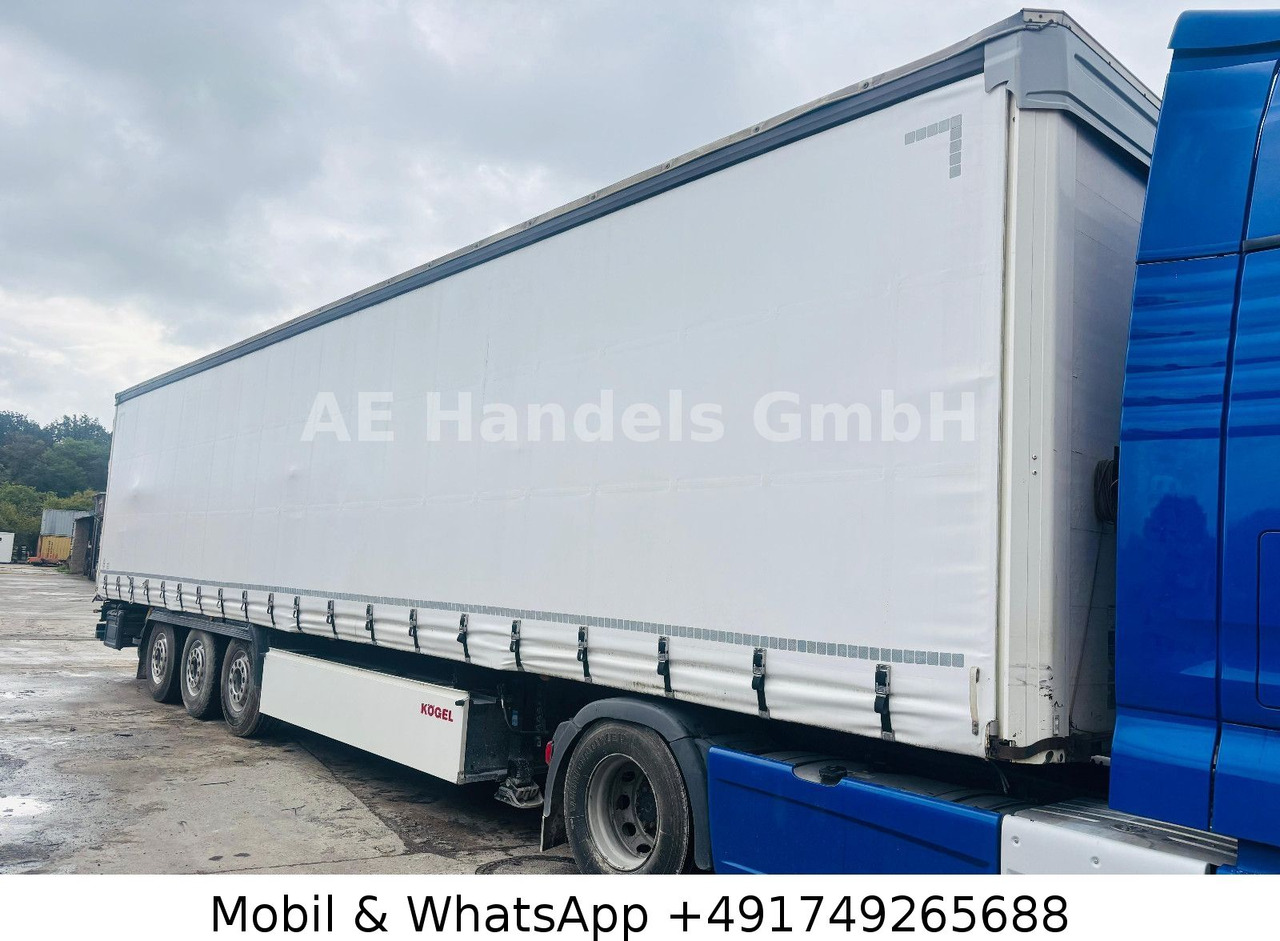 Kögel SN 24-1*Alcoa/Edscha/Tautliner/Liftachse/AirPipe - סמיטריילר עם וילונות צד: תמונה 1 Kögel SN 24-1*Alcoa/Edscha/Tautliner/Liftachse/AirPipe - סמיטריילר עם וילונות צד: תמונה 1