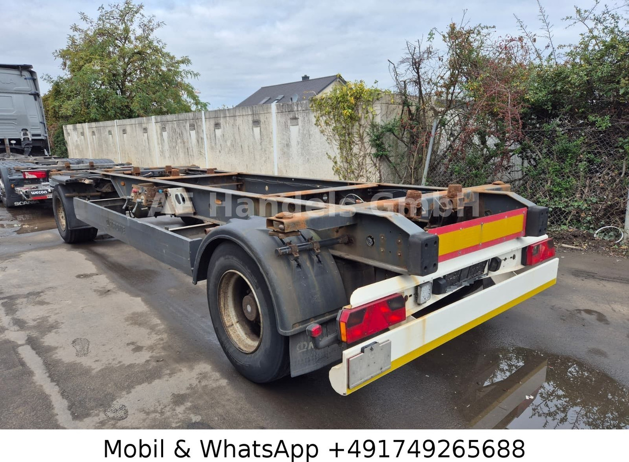 Krone AZW 18 BDF Drehschermel*Scheibenbremsen/VollLuft - קרון נגרר שלדה: תמונה 3 Krone AZW 18 BDF Drehschermel*Scheibenbremsen/VollLuft - קרון נגרר שלדה: תמונה 3