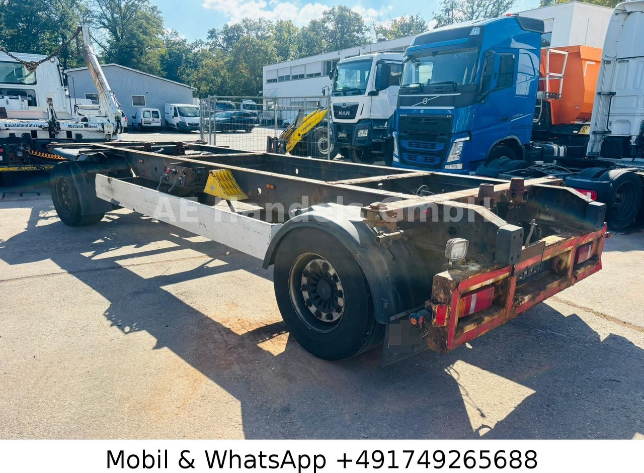 Krone AZW 18 BDF Drehschermel*Scheibenbremsen/VollLuft - קרון נגרר שלדה: תמונה 5 Krone AZW 18 BDF Drehschermel*Scheibenbremsen/VollLuft - קרון נגרר שלדה: תמונה 5