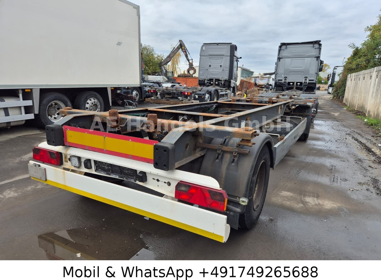 Krone AZW 18 BDF Drehschermel*Scheibenbremsen/VollLuft - קרון נגרר מוביל מכולות/ החלפת גוף: תמונה 5 Krone AZW 18 BDF Drehschermel*Scheibenbremsen/VollLuft - קרון נגרר מוביל מכולות/ החלפת גוף: תמונה 5