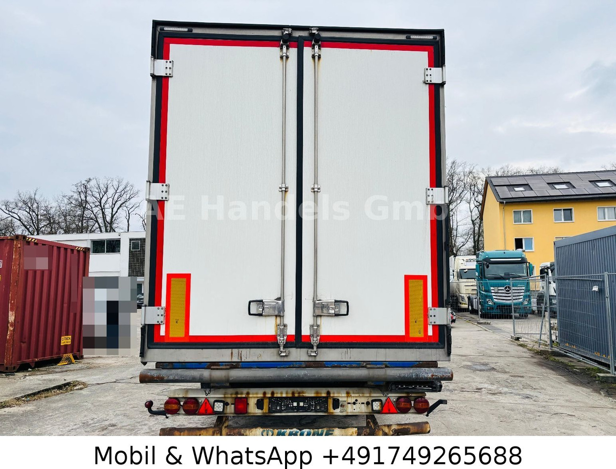 Krone SD *Carrier-Vector-1950/Doppelstock/+-30°/1.Lift - סמיטריילר עם קירור: תמונה 5 Krone SD *Carrier-Vector-1950/Doppelstock/+-30°/1.Lift - סמיטריילר עם קירור: תמונה 5