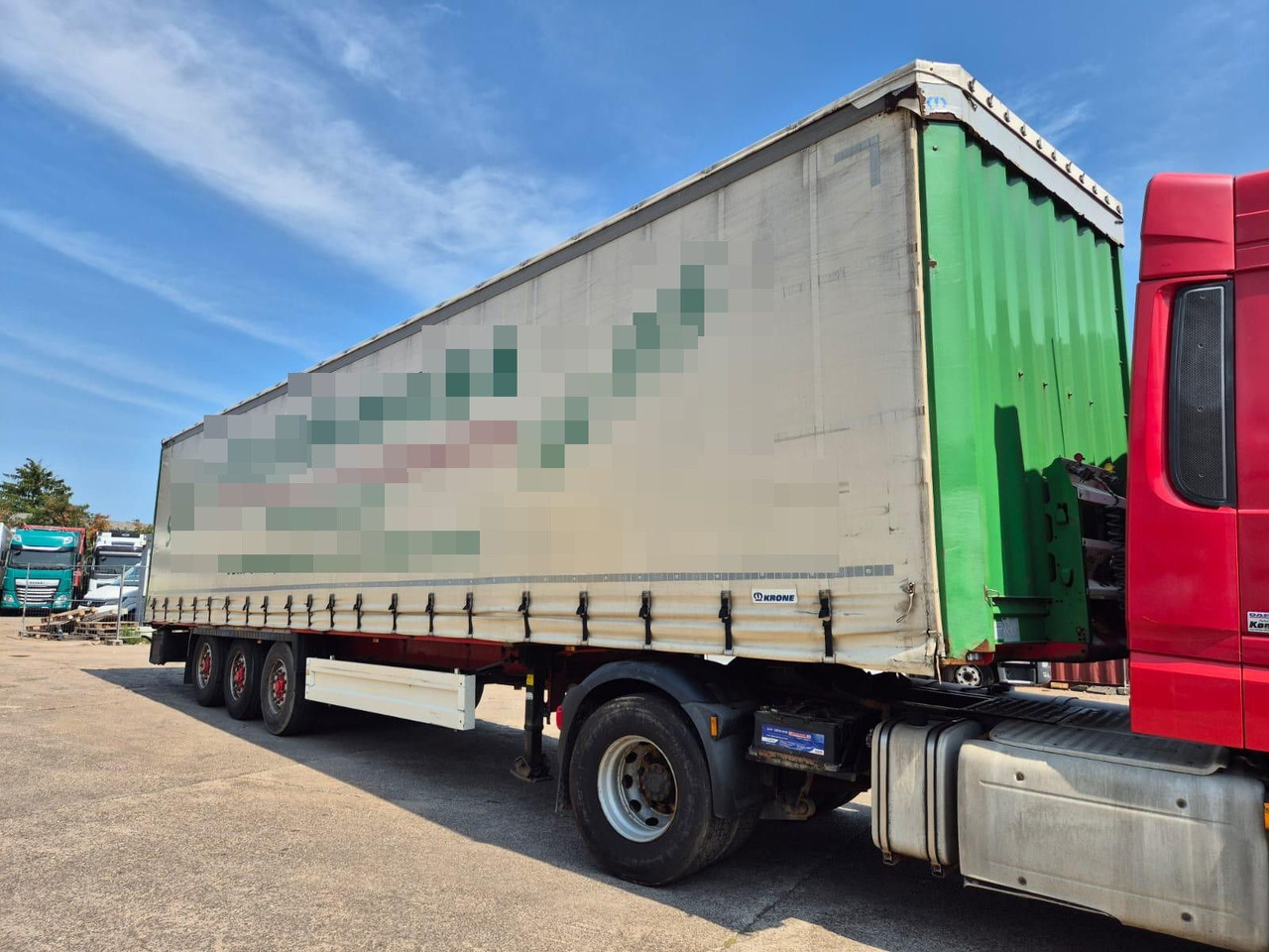 Krone SD *Edscha / Tautliner / 1.Liftachse / CodeXL - סמיטריילר עם וילונות צד: תמונה 1 Krone SD *Edscha / Tautliner / 1.Liftachse / CodeXL - סמיטריילר עם וילונות צד: תמונה 1