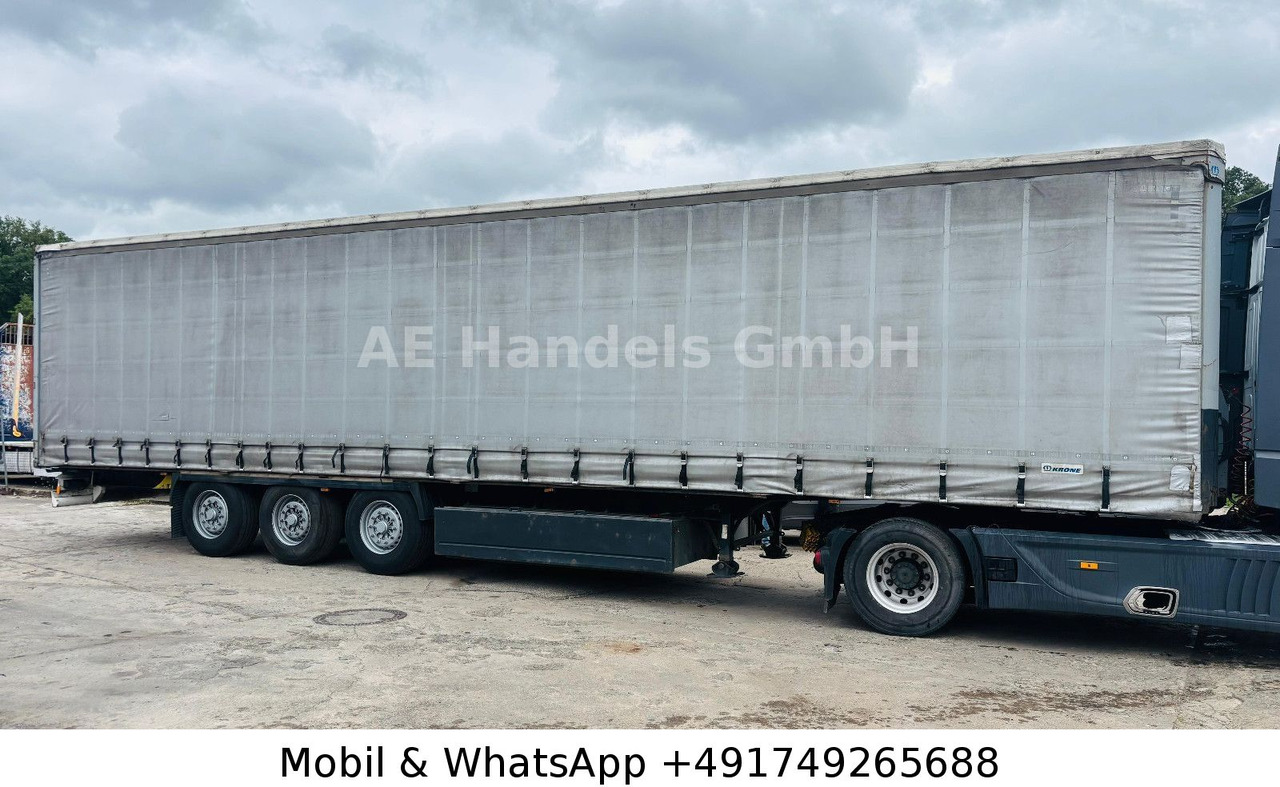 Krone SD *Edscha/Tautliner/Lift/Wabco - סמיטריילר עם וילונות צד: תמונה 2 Krone SD *Edscha/Tautliner/Lift/Wabco - סמיטריילר עם וילונות צד: תמונה 2