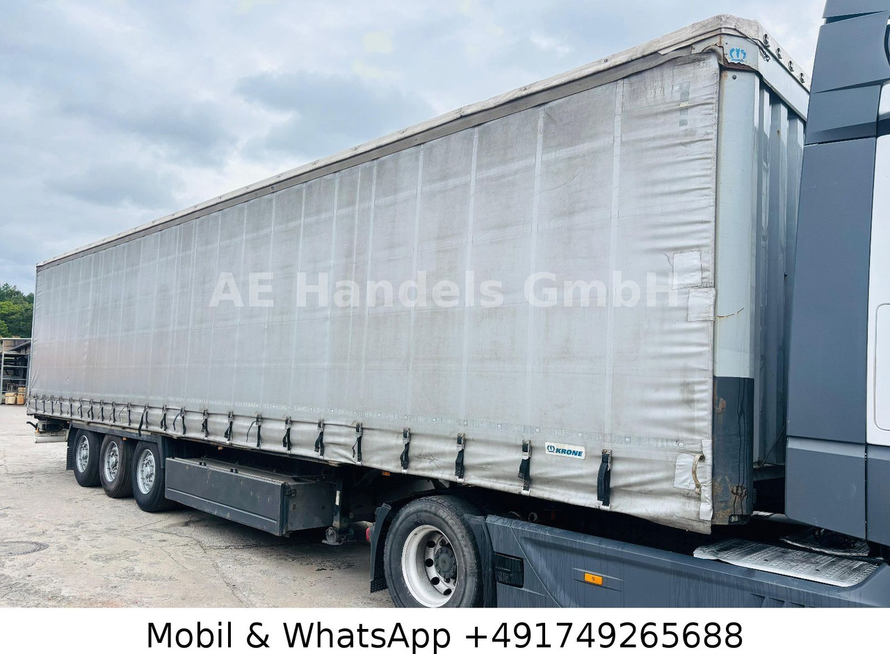 Krone SD *Edscha/Tautliner/Lift/Wabco - סמיטריילר עם וילונות צד: תמונה 1 Krone SD *Edscha/Tautliner/Lift/Wabco - סמיטריילר עם וילונות צד: תמונה 1