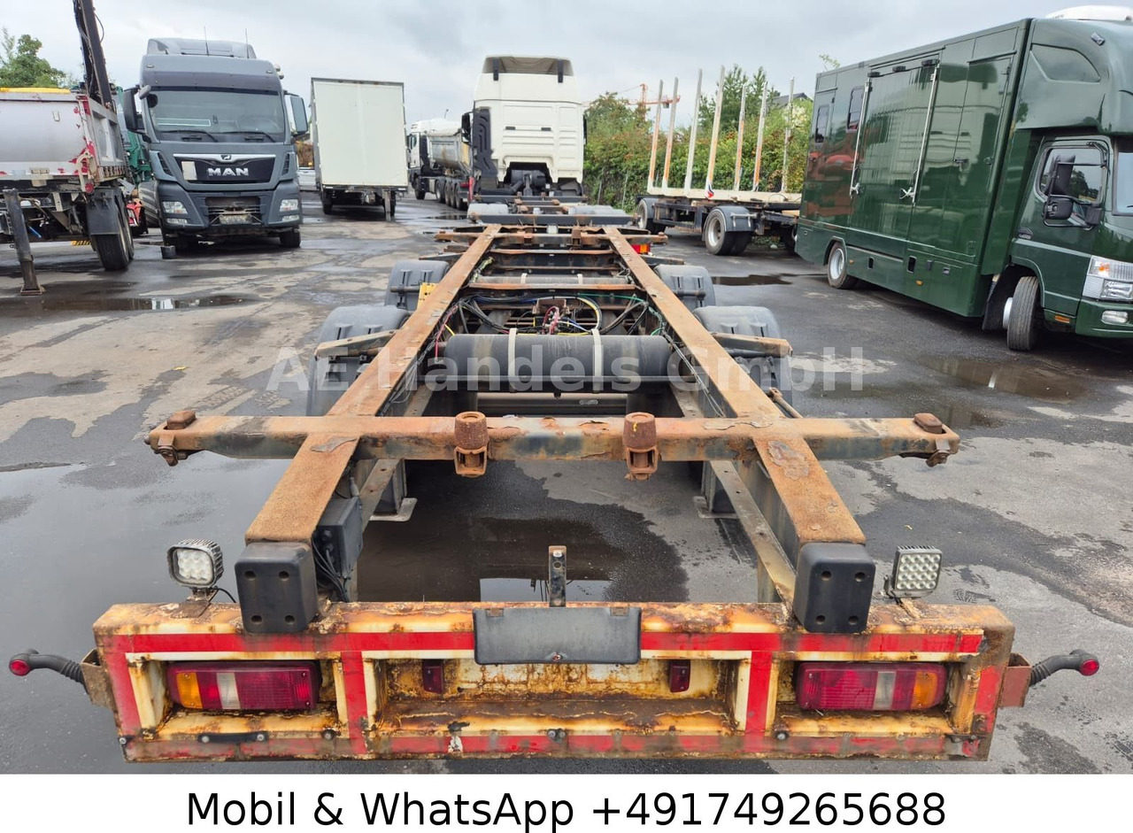 Krone ZZ Tandem BDF Tiefgekoppelt *Wabco/BWP/Luft - קרון נגרר מוביל מכולות/ החלפת גוף: תמונה 4 Krone ZZ Tandem BDF Tiefgekoppelt *Wabco/BWP/Luft - קרון נגרר מוביל מכולות/ החלפת גוף: תמונה 4