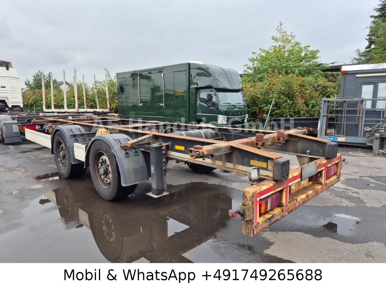 Krone ZZ Tandem BDF Tiefgekoppelt *Wabco/BWP/Luft - קרון נגרר מוביל מכולות/ החלפת גוף: תמונה 3 Krone ZZ Tandem BDF Tiefgekoppelt *Wabco/BWP/Luft - קרון נגרר מוביל מכולות/ החלפת גוף: תמונה 3