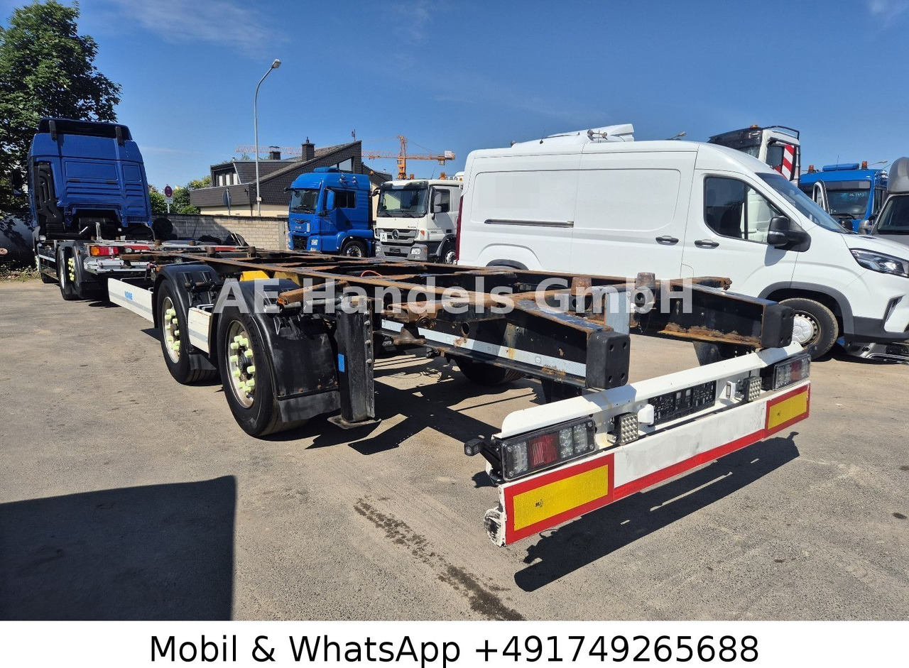 Krone ZZ Tandem BDF *Wabco / BPW / TÜV-01.2026 - קרון נגרר שלדה: תמונה 5 Krone ZZ Tandem BDF *Wabco / BPW / TÜV-01.2026 - קרון נגרר שלדה: תמונה 5