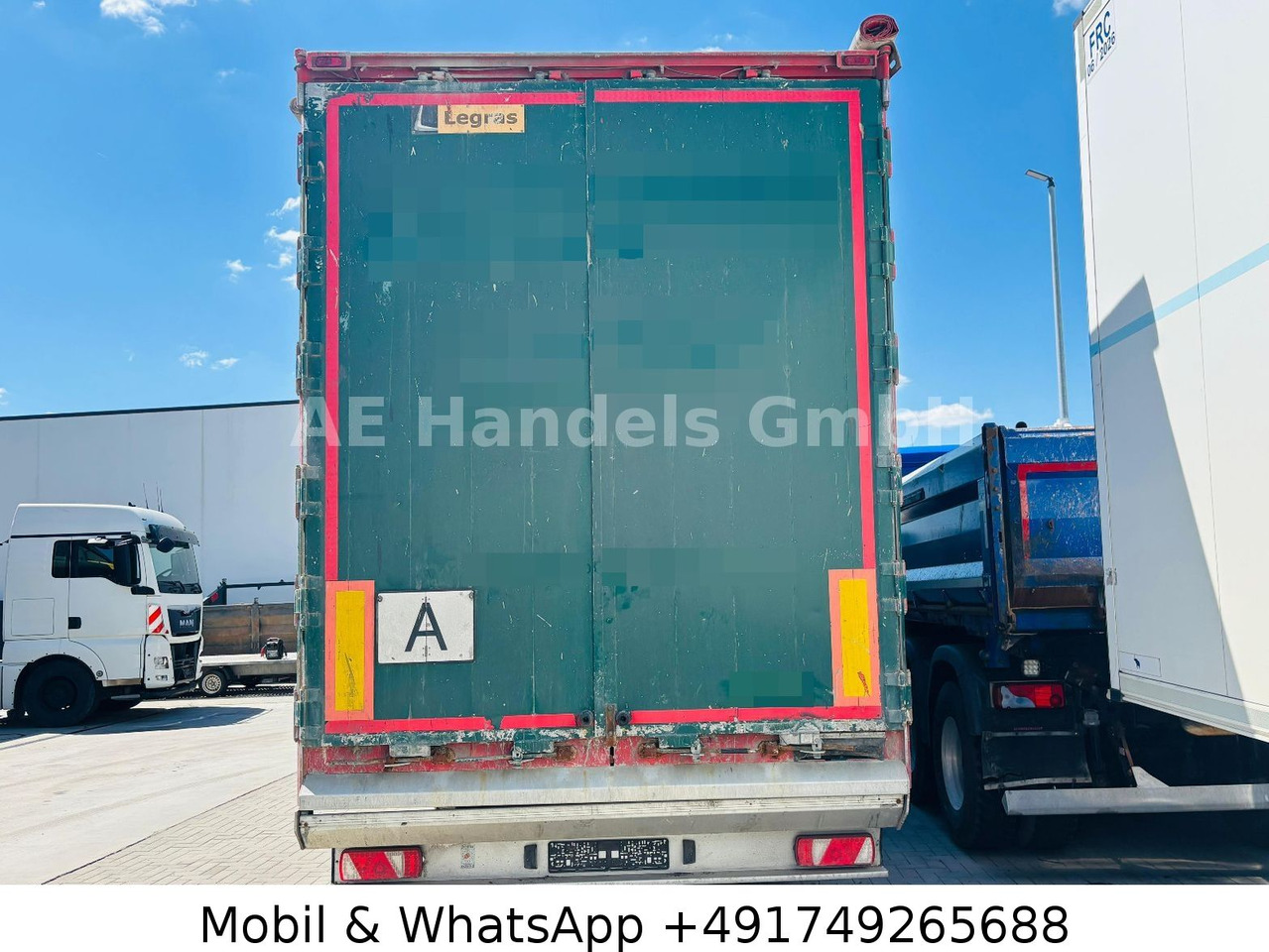 Legras SR3M *86m³/10x21/1.Lift/Rollplane/Fernbedienung - סמיטריילר עם רצפת הליכה: תמונה 4 Legras SR3M *86m³/10x21/1.Lift/Rollplane/Fernbedienung - סמיטריילר עם רצפת הליכה: תמונה 4