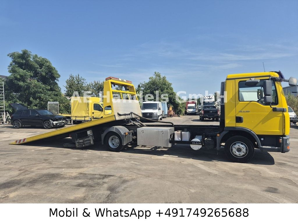 MAN TGL 8.180 BL *Brille/Seilwinde/Schiebeplateau - משאית גרירה, כלי רכב מסחרי: תמונה 1 MAN TGL 8.180 BL *Brille/Seilwinde/Schiebeplateau - משאית גרירה, כלי רכב מסחרי: תמונה 1