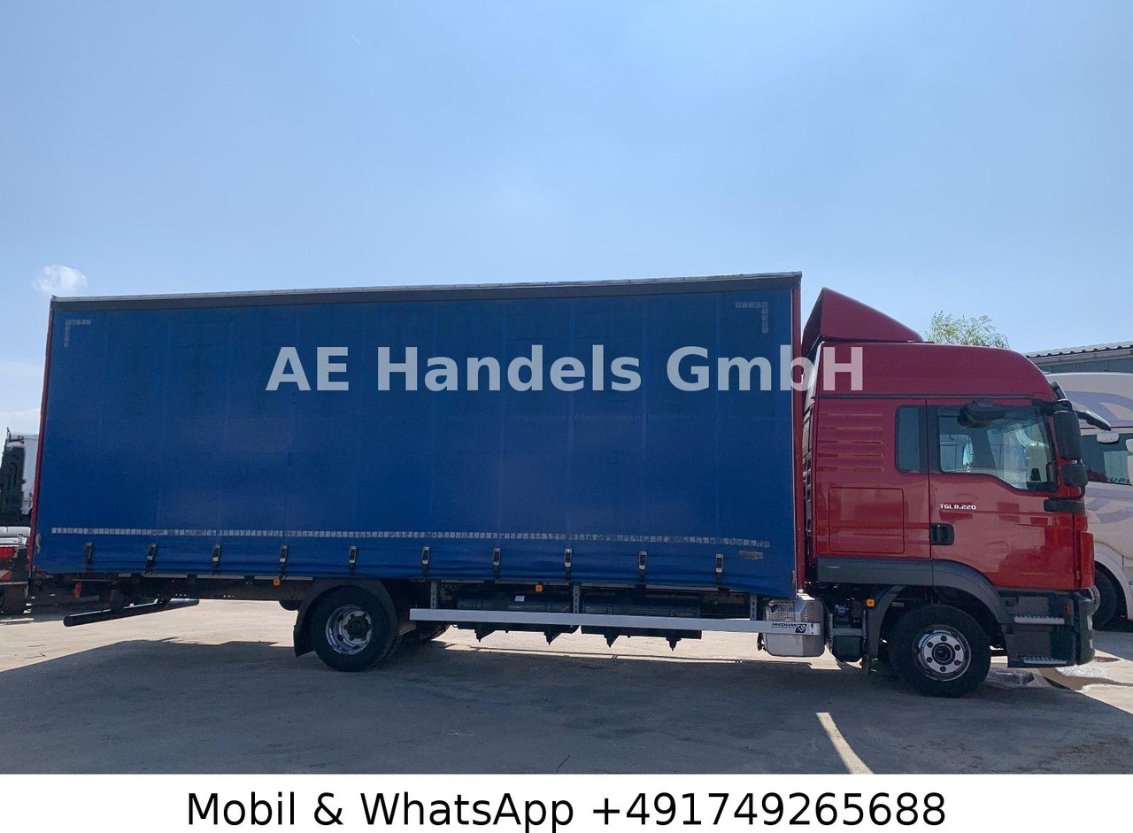 MAN TGL 8.220 L BL P+P *Tautliner/2xTank/AHK/LDW - כלי רכב מסחרי עם וילונות צד: תמונה 2 MAN TGL 8.220 L BL P+P *Tautliner/2xTank/AHK/LDW - כלי רכב מסחרי עם וילונות צד: תמונה 2