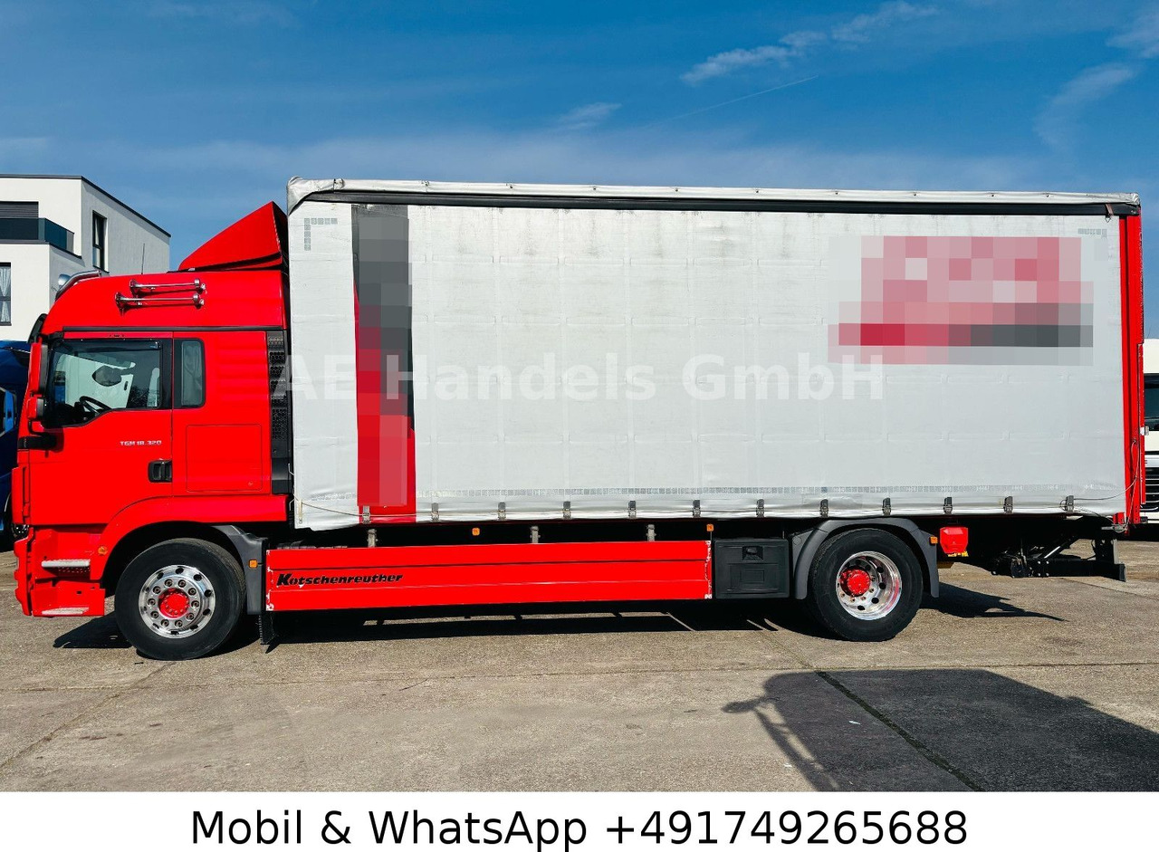 MAN TGM 18.320 BL LX * Edscha/Tautliner/LBW/Kamera - משאית וילונות צד: תמונה 2 MAN TGM 18.320 BL LX * Edscha/Tautliner/LBW/Kamera - משאית וילונות צד: תמונה 2