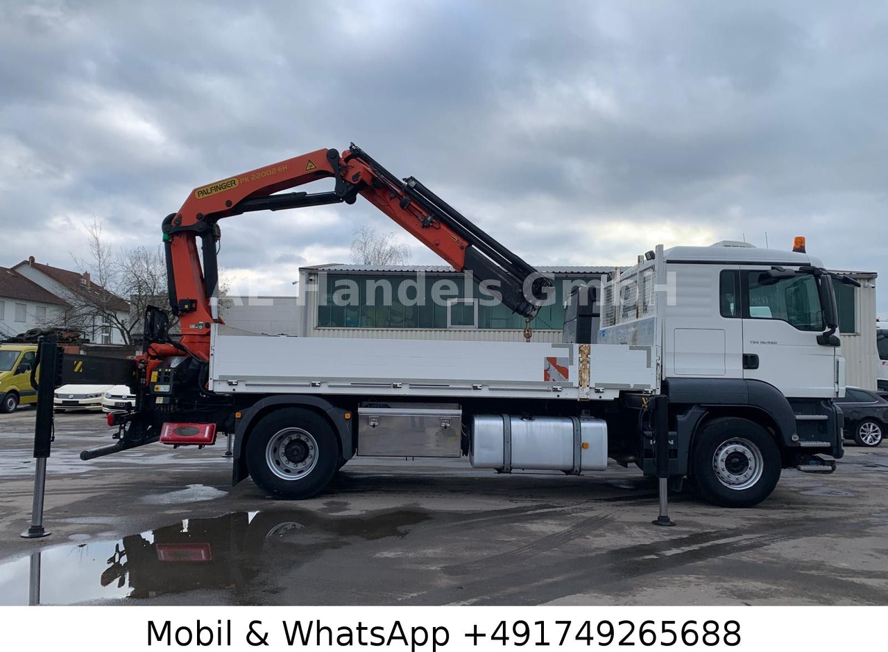 MAN TGS 18.480 M BB 4x2 | Palfinger PK 22002 EH - משאית צד נופל/ שטוחה, משאית מנוף: תמונה 3 MAN TGS 18.480 M BB 4x2 | Palfinger PK 22002 EH - משאית צד נופל/ שטוחה, משאית מנוף: תמונה 3