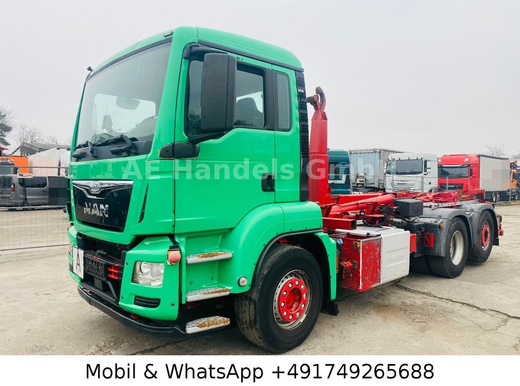 MAN TGS 26.440 M BL Abroller / Müllwagen *Lenk+Lift - משאית הרמת וו: תמונה 2 MAN TGS 26.440 M BL Abroller / Müllwagen *Lenk+Lift - משאית הרמת וו: תמונה 2