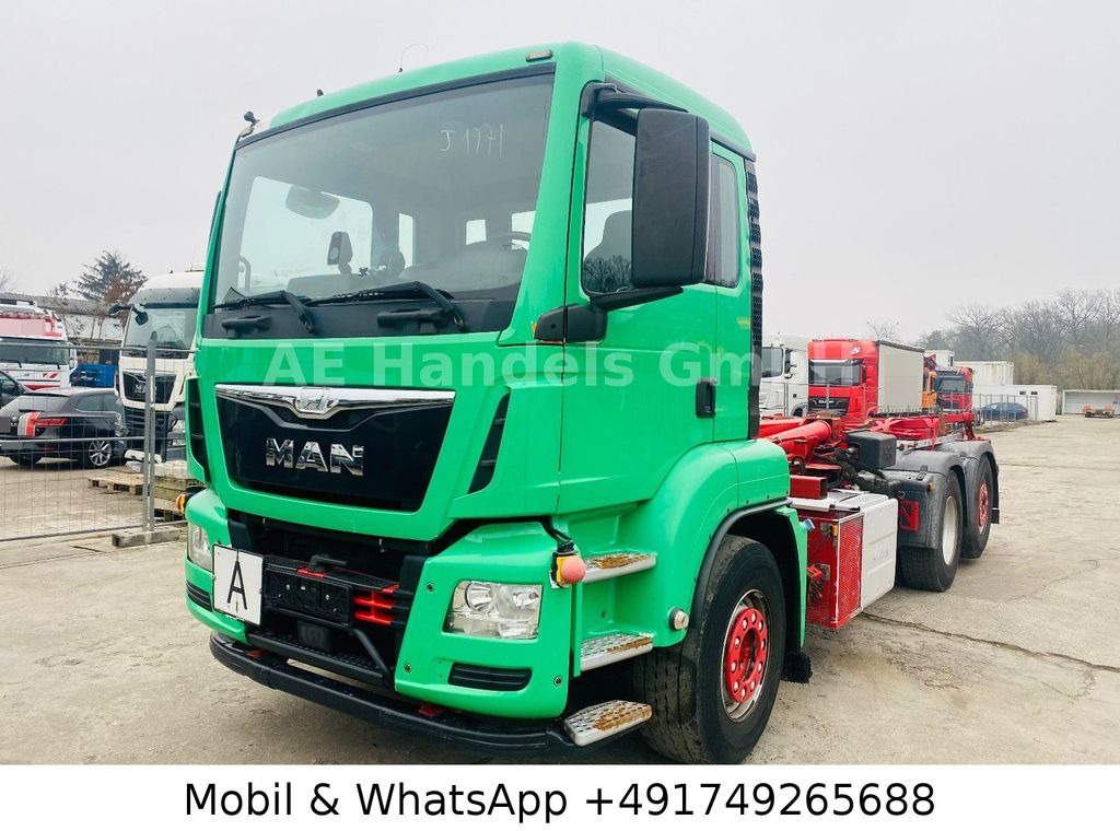 MAN TGS 26.440 M BL Abroller / Müllwagen *Lenk+Lift - משאית הרמת וו: תמונה 1 MAN TGS 26.440 M BL Abroller / Müllwagen *Lenk+Lift - משאית הרמת וו: תמונה 1