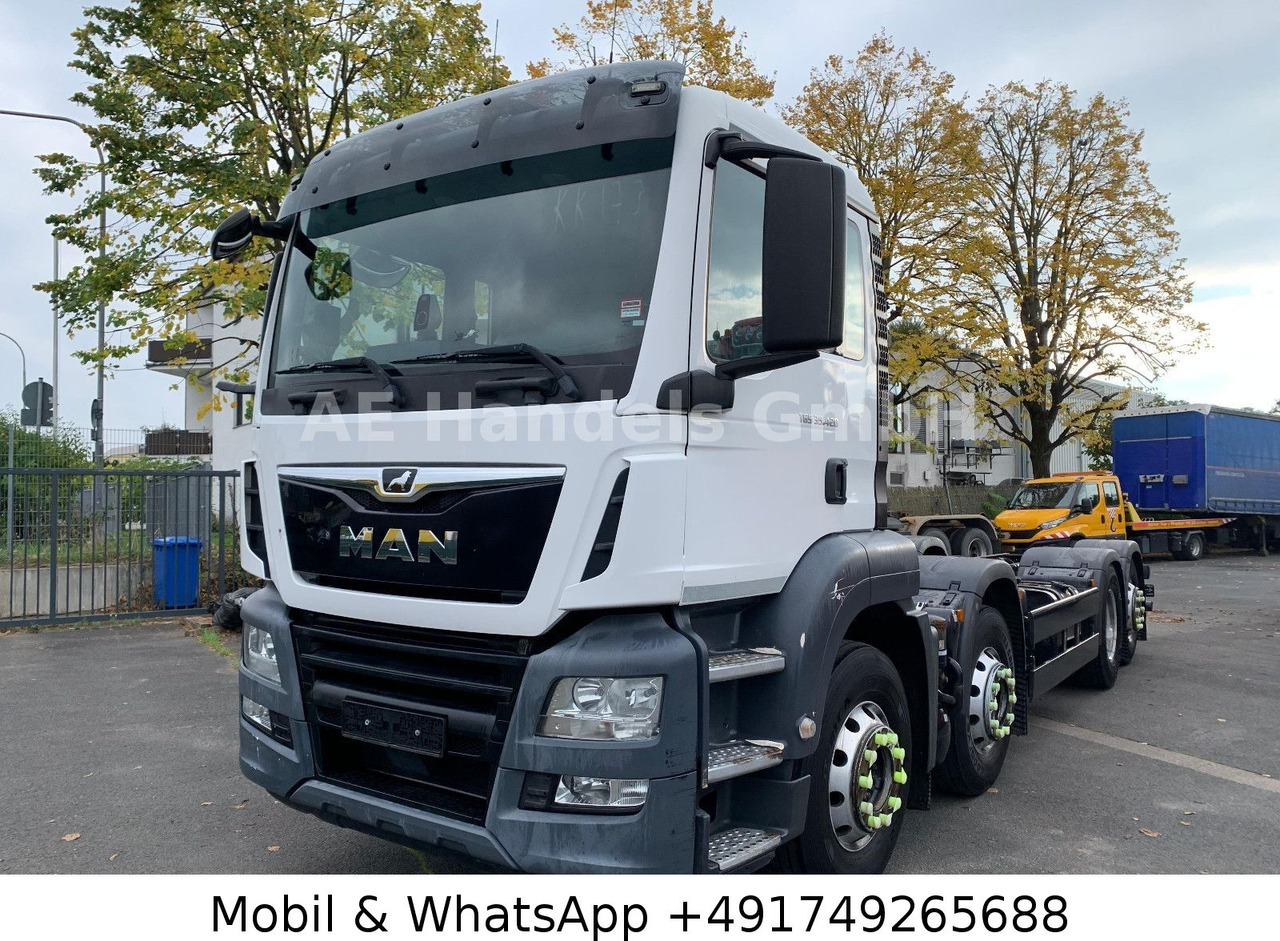 MAN TGS 32.420 M BL 8x2*Pritader/Lenk+Lift/Alcoa/ACC - משאית עם שלדת תא: תמונה 1 MAN TGS 32.420 M BL 8x2*Pritader/Lenk+Lift/Alcoa/ACC - משאית עם שלדת תא: תמונה 1