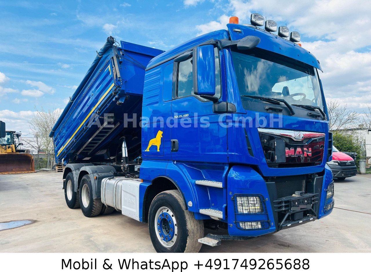 הַחכָּרָה  MAN TGX 26.480 XL BB 6x4 Schwarzmüller *Retarder/ACC MAN TGX 26.480 XL BB 6x4 Schwarzmüller *Retarder/ACC: תמונה 6