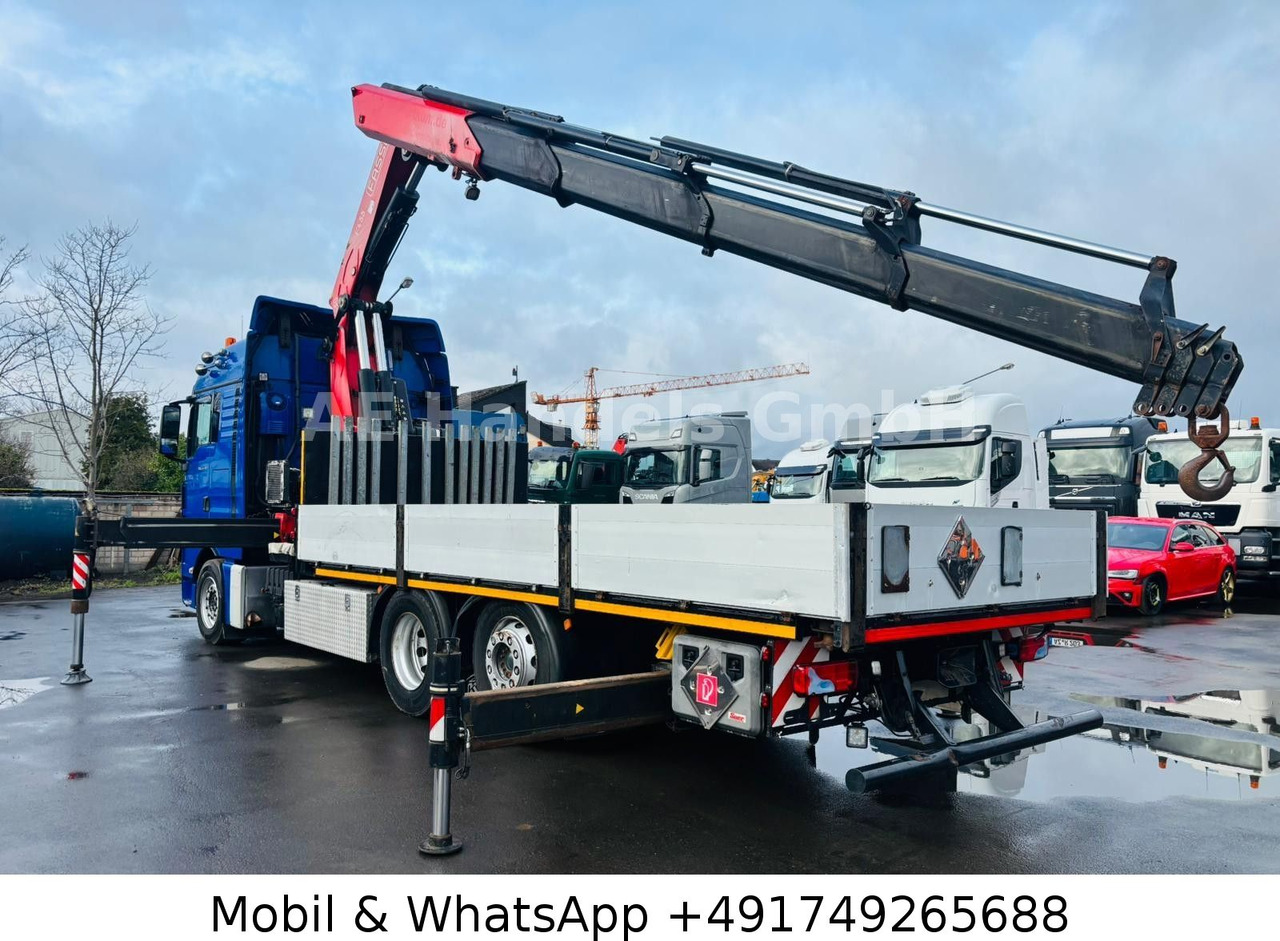 MAN TGX 26.540 XLX BL 6x2 FASSI F455 *Funk/Lenk+Lift - משאית צד נופל/ שטוחה, משאית מנוף: תמונה 5 MAN TGX 26.540 XLX BL 6x2 FASSI F455 *Funk/Lenk+Lift - משאית צד נופל/ שטוחה, משאית מנוף: תמונה 5