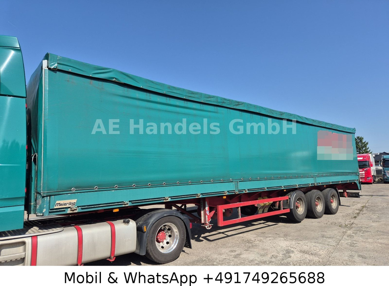 Meierling MSA 27 ALU Coil *Edscha/1.Liftachse/BPW-ECO-Plus - סמיטריילר עם וילונות צד: תמונה 1 Meierling MSA 27 ALU Coil *Edscha/1.Liftachse/BPW-ECO-Plus - סמיטריילר עם וילונות צד: תמונה 1